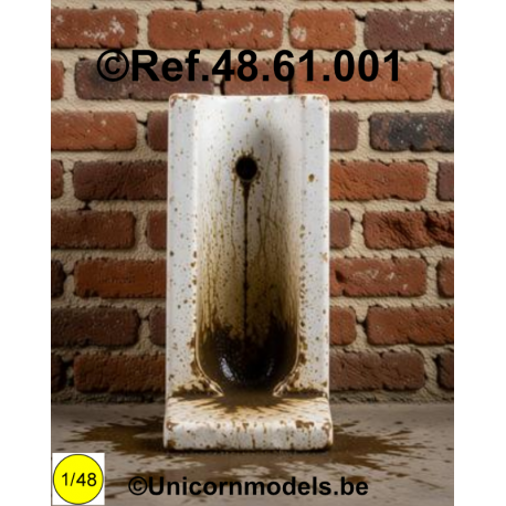 Oude urinoir