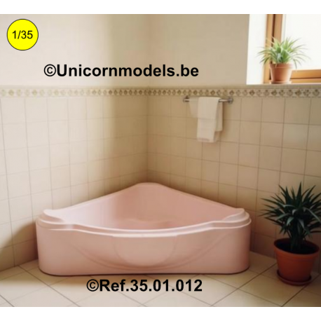 Corner bathtub
