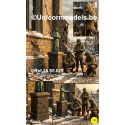 Religieus standbeeld op piedestal