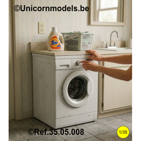 Wasmachine, open