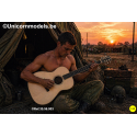 Klassieke gitaar coconut