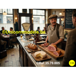 food set 1 bread cheese ham