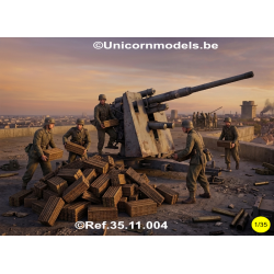 88 mm Flak munitie korf