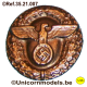 Nazi wall plaque round