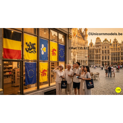 Belgian flags