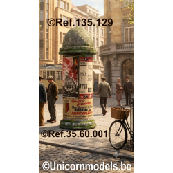 advertising column