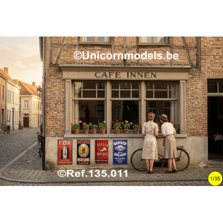 Belgisch Café en restaurant (set 2)