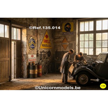 Frankrijk garage (set 2)