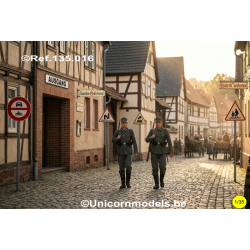 Nazi Straatborden WO 2 geëmailleerd