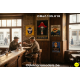 Belgian Café and restaurant (set 3)
