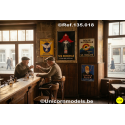 Belgian Café and restaurant (set 3)