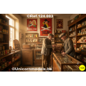 Geëmailleerde publiciteitspanelen Café en bistro