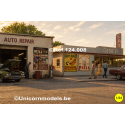 Geëmailleerde publiciteitspanelen Americana