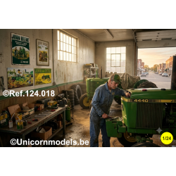 Enamelled publicity special tractors set 2