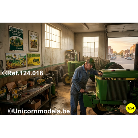 Geëmailleerde publiciteitspanelen special tractors set 2