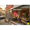 Geëmailleerde publiciteitspanelen special Coca Cola set 1