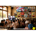 Geëmailleerde publiciteitspanelen special Le Mans set 1