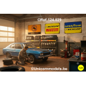 Enamelled publicity special tyres set 1