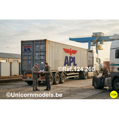 container logo APL, Hapag Lloyd, CMA CGM