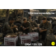MRE 6 red cardboard boxes