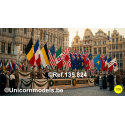 WW I Entente Nations Flags