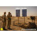 Wegwijzers Noord Afrika op decal