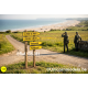 Painted roadsigns Normandy on decal