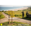 WW II Painted roadsigns Normandy on decal