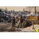 Geschilderde stadsaanduidingen Bastogne & Ardennen