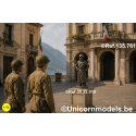 small statue Mussolini